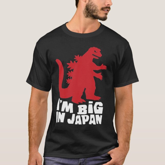 Camiseta I'm Big In Japan Dad Joke (Frente)