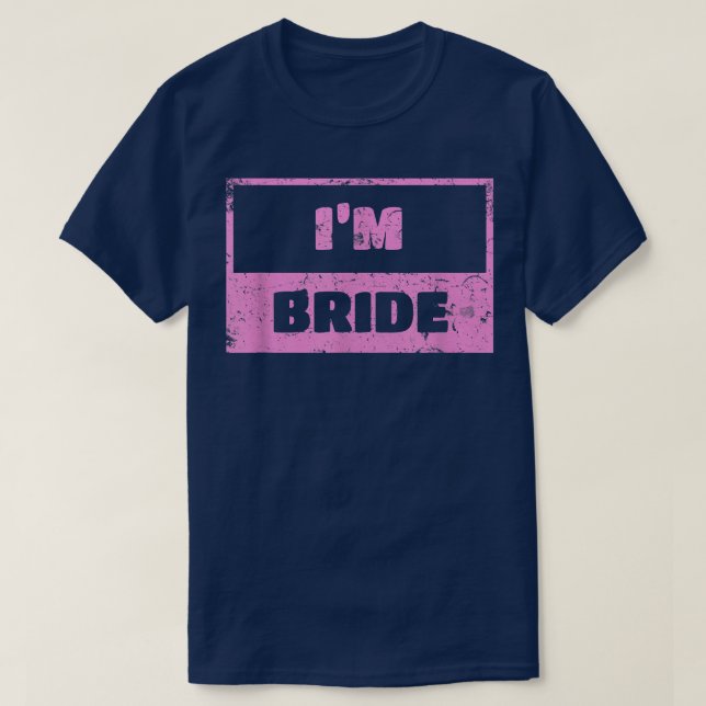 Camiseta Im BrideWedding Day Groom 130 (Frente do Design)