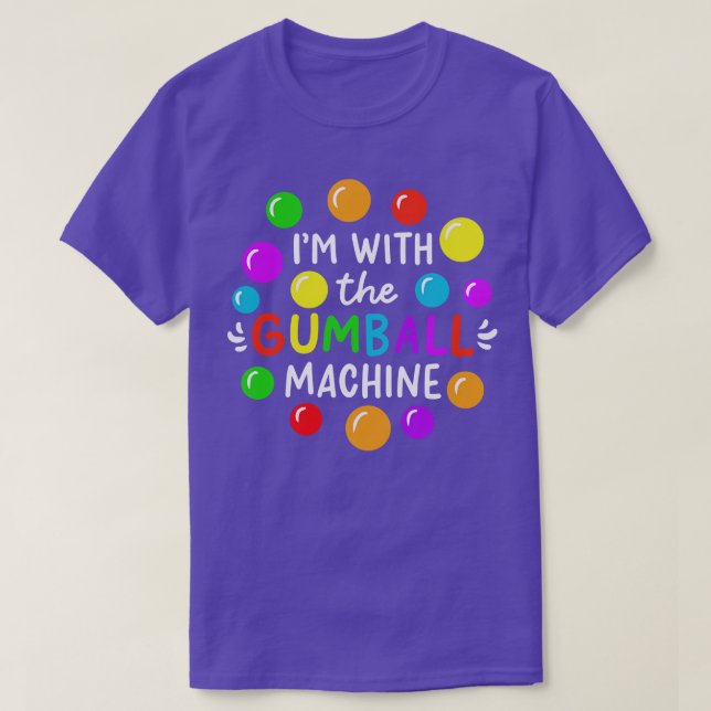 Camiseta Im Com A Máquina De Gumball (Frente do Design)