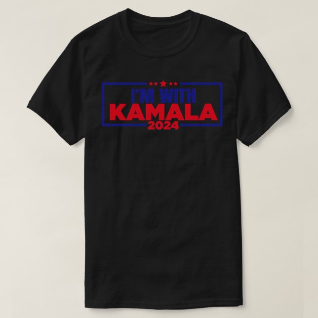 Camiseta Im com Kamala 2024 (Frente do Design)