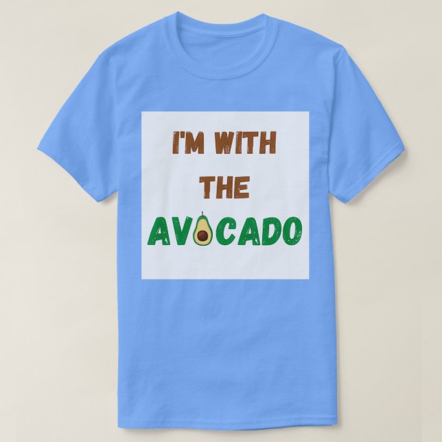 CAMISETA IM COM O AVOCADO 19 (Frente do Design)