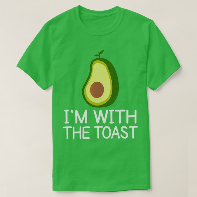 Camiseta Im com o Avocado 1 1 (Frente do Design)