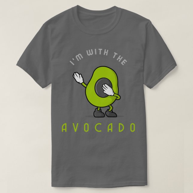 Camiseta Im com o Avocado 6 1 (Frente do Design)