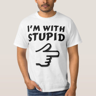 Camiseta im com tshirt estúpido