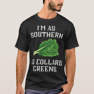 Camiseta Im Como Sul Como Collard Verde Sul Comida Alma C