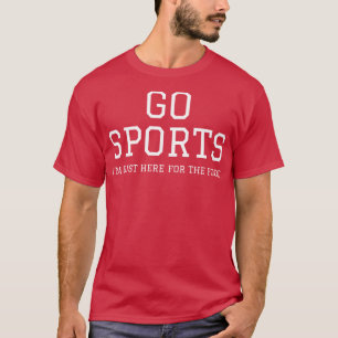 Camiseta Im Esportivo Aqui Para A Comida.