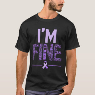Camiseta Im Fibromialgia Fora de Consciência Fibro-Guerreir