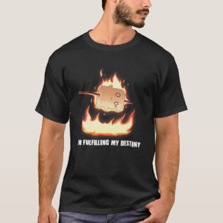 Camiseta I'm Fulfilling My Destiny Marshmallow S'mores Fire