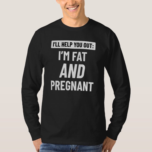 Camiseta Im Gordura E Grávida (Frente)
