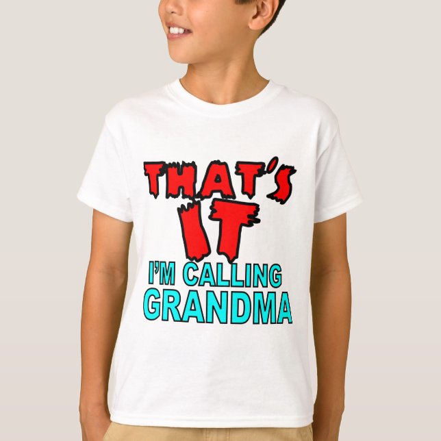 Camiseta IM GRANDMA.png de CHAMADA (Frente)