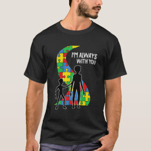 Camiseta Im Immer Mit Dir Autism Alien Papai Alien