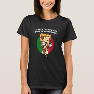 Camiseta Im Italiano Livre das Mãos em Movimento Itália Hum