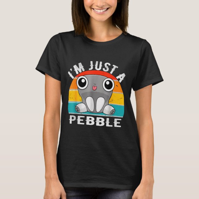 Camiseta I'm Just A Pebble Kids  (Frente)