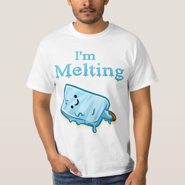Camiseta I'm Melting – Cute Popsicle Pun (Frente)