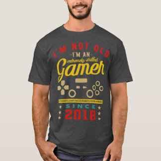 Camiseta Im Não Antigo Im A Qualificado 2018VideogameGaming