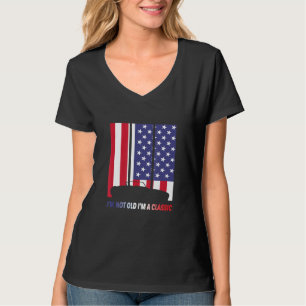 Camiseta Im Não Antigo Im Clássico - Gráfico De Carros De S