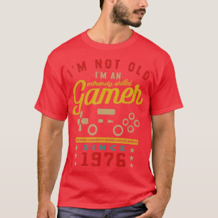 Camiseta Im Não Antigo Im Um Videogame De 1976QualificadoJo