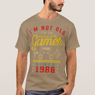 Camiseta Im Não Antigo Im Um Videogame De 1988QualificadoJo