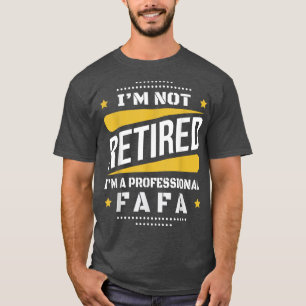 Camiseta Im Não Aposentado Fafa Profissional Vintage