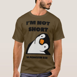 Camiseta Im Não Curto Im Penguin Size Pinguin Quote humor