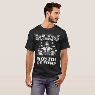 Camiseta Im não o herói que você quis
