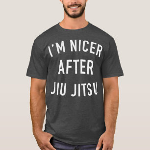 Camiseta Im Nicer Após Jiu Jitsu Brasileiro Jiu Jitsu
