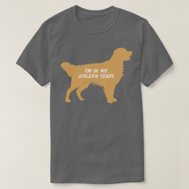 Camiseta Im No Meu Ouro De Anos De Ouro Do Retriever Graphi (Frente do Design)