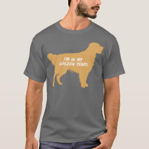 Camiseta Im No Meu Ouro De Anos De Ouro Do Retriever Graphi