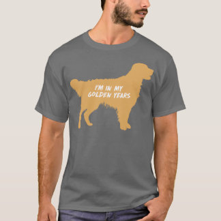 Camiseta Im No Meu Ouro De Anos De Ouro Do Retriever Graphi