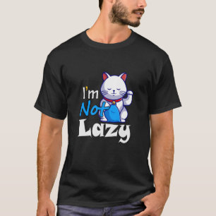 Camiseta I'm Not Lazy Lazy Cat Cute Animals Humor Cat