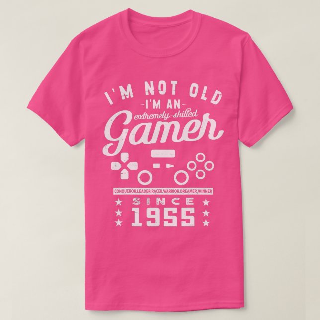 Camiseta Im Not Old Im A Skilled 1955VideogameGaming  (Frente do Design)