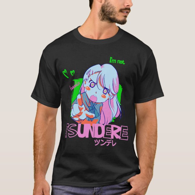 Camiseta i'm not Tsundere (Frente)