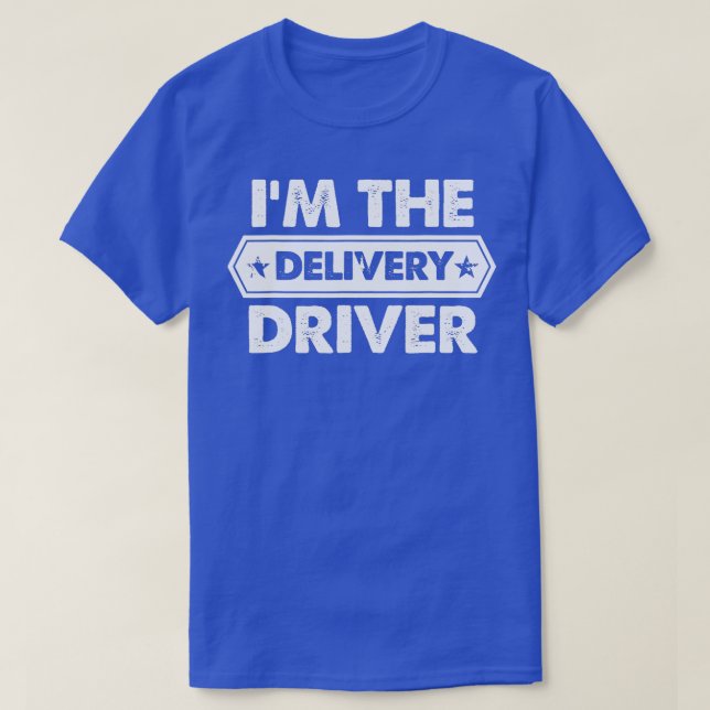 Camiseta Im o driver de entrega (Frente do Design)