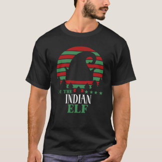 Camiseta Im O Elf Indiano Correspondendo ao Natal clássico 