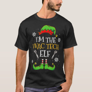 Camiseta Im O Natal Do Elf Tech HVAC 