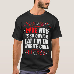 Camiseta Im o Tshirt favorito da criança