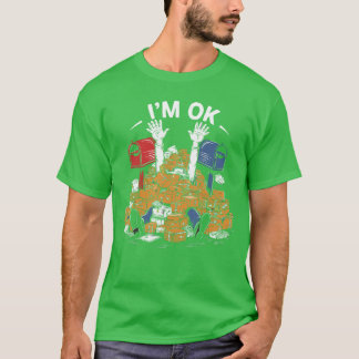 Camiseta Im OK Funny Postal Worker Lover Mail Carrier famil