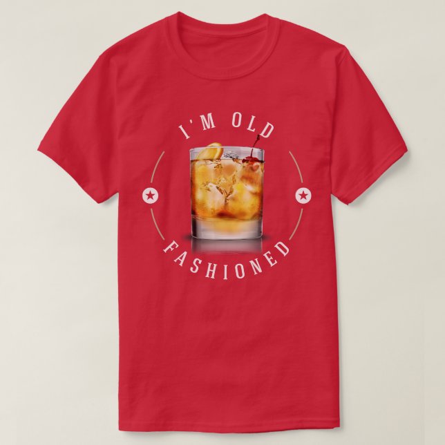 Camiseta Im Old Fashiked (Frente do Design)