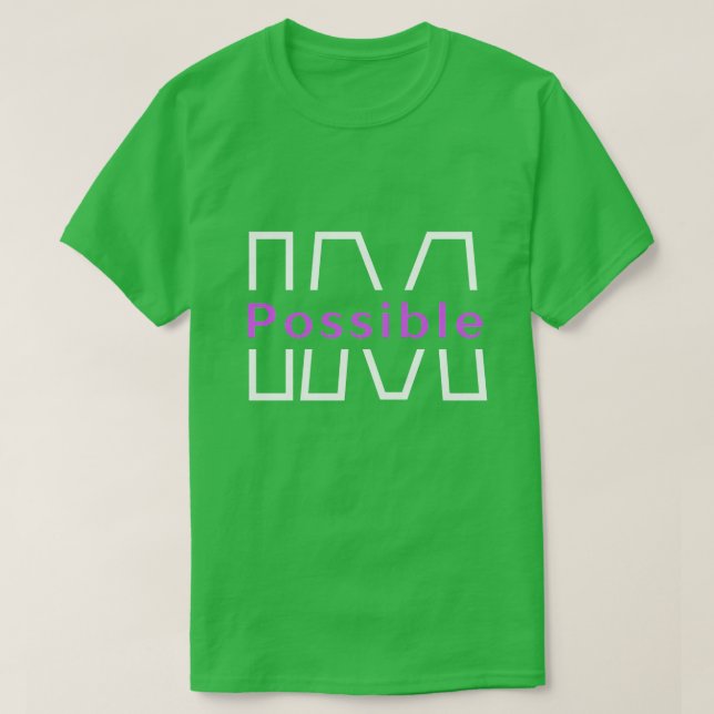 Camiseta Im Possível (Frente do Design)