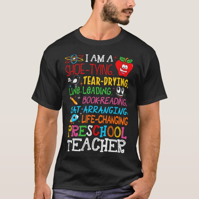 Camiseta Im Preschool Teacher Tshirt (Frente)