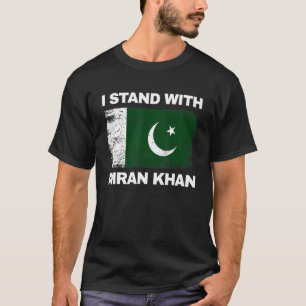 Camiseta Im Ran Khan Pti Partido Paquistão Apoio Liberdade