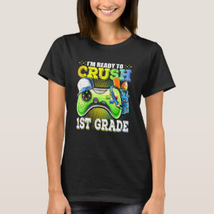 Camiseta Im Ready Crush 1 rua Grau De Volta Ao Jogo De Víde