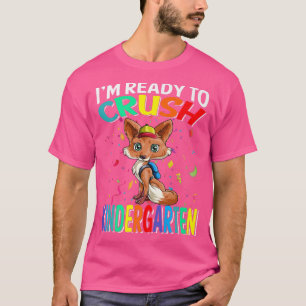Camiseta I'm Ready To Crush Kindergarten Fox Back To School