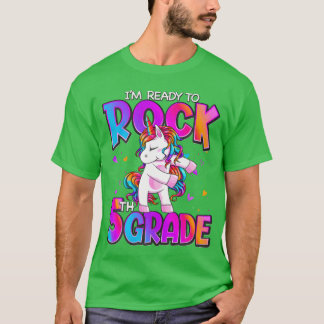 Camiseta Im Readyo Rock 5th Grade Unicorn Backo gift