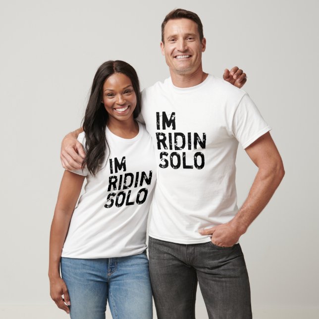 CAMISETA IM RIDIN SOLO (Unissex)