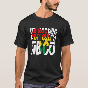 Camiseta I'm Rooting For Every HBCU Black Pride African Pri