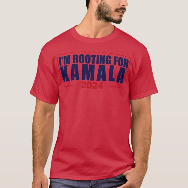 Camiseta Im Rooting For Kamala 2024 (Frente)