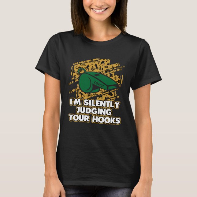 Camiseta Im Silently Judging Your Hooks Boxing Coach  Boxer (Frente)