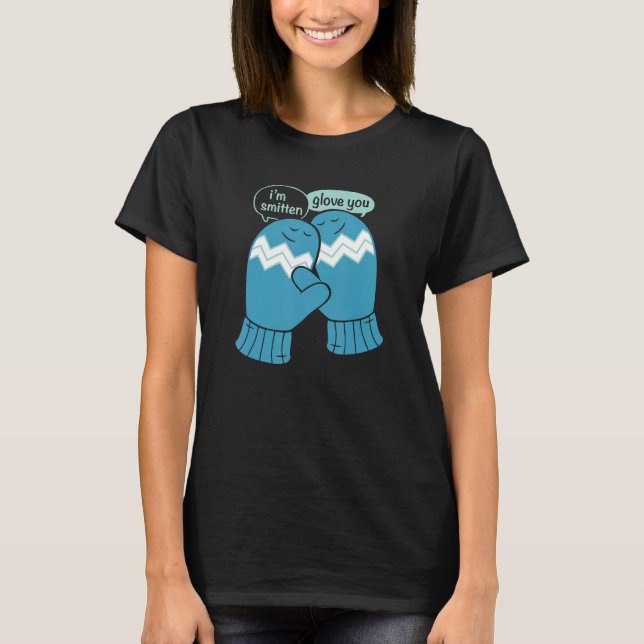 Camiseta I'm Smitten The Were Made To Be Together Warm Chri (Frente)