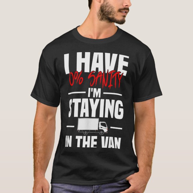 Camiseta I'm Staying In Tha Van Funny Phasmophobia Women's  (Frente)